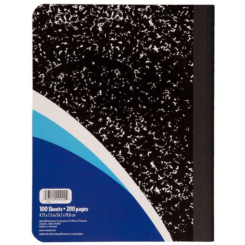  Primary Composition Notebook, Wide Ruled Comp Book